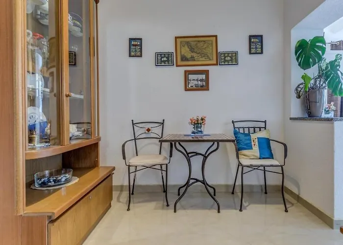 In Arbanija With Sea View, Terrace, Air Conditioning, Wifi 5138-2 Апартаменты *