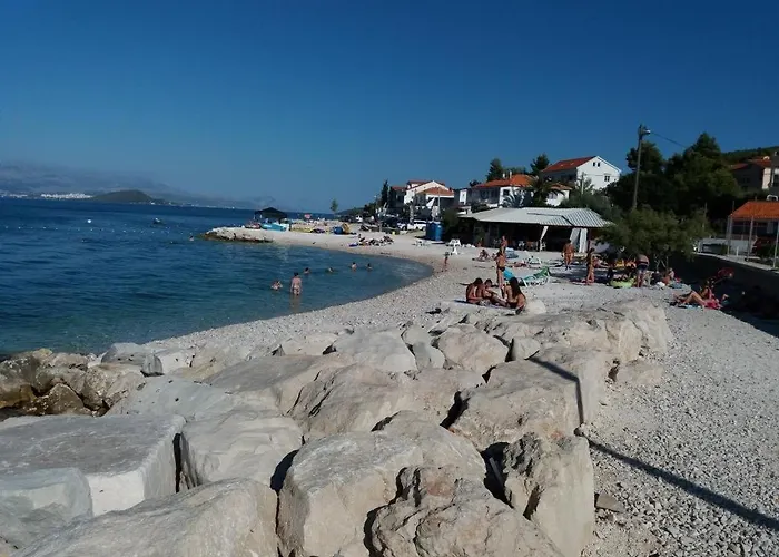 In Arbanija With Sea View, Terrace, Air Conditioning, Wifi 5138-2