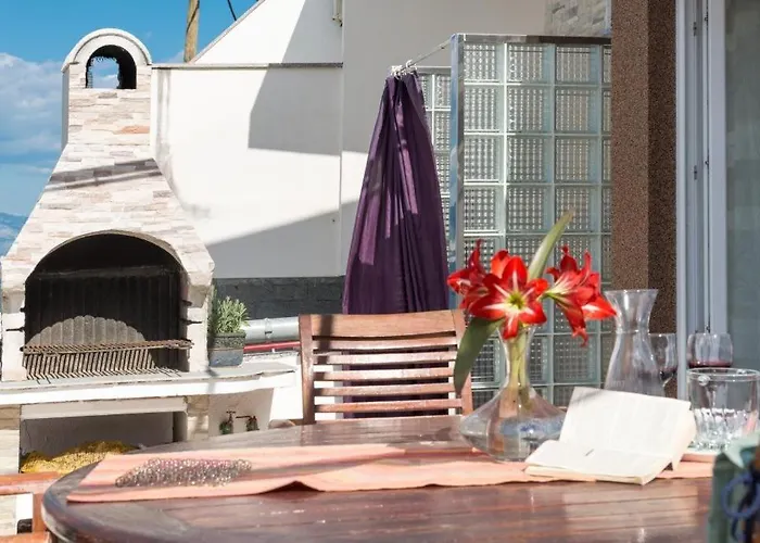 In Arbanija With Sea View, Terrace, Air Conditioning, Wifi 5138-2 * Trogir